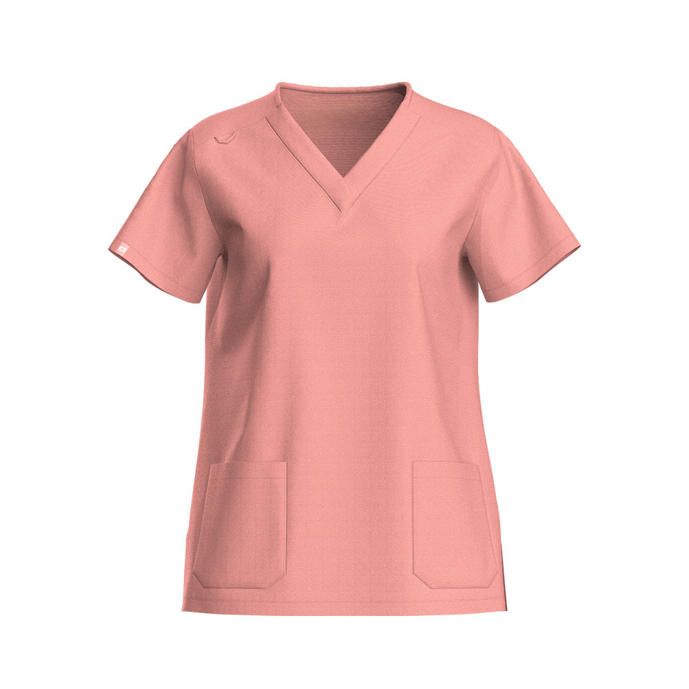 Women's V-neck Scrub Top
